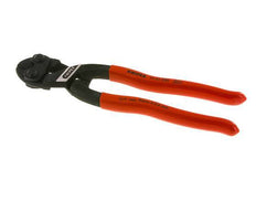 Alicates de corte de pernos Knipex 200 mm Mangos recubiertos de plástico con rebaje