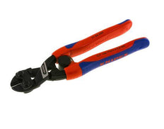 Alicates de corte de pernos Knipex 200 mm mangos de 2 componentes con receso