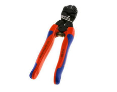 Alicates de corte de pernos Knipex 200 mm mangos de 2 componentes con receso