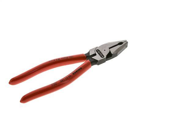 Alicates combinados Knipex Power 180 mm Mangos recubiertos de plástico