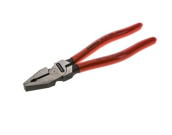 Alicates combinados Knipex Power 200 mm Mangos recubiertos de plástico