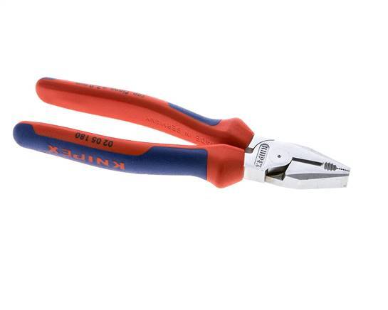 Alicates combinados Knipex Power 180 mm con mangos de 2 componentes