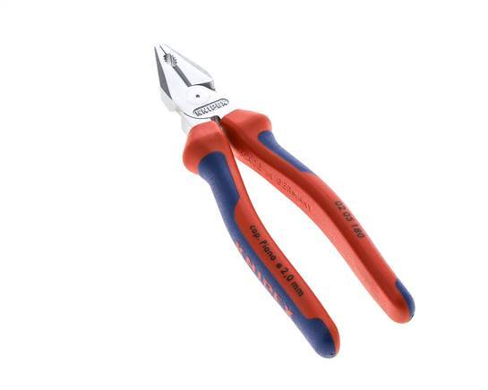 Alicates combinados Knipex Power 180 mm con mangos de 2 componentes