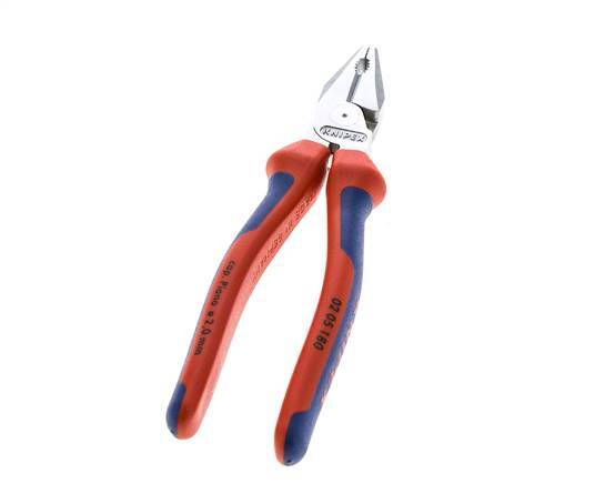 Alicates combinados Knipex Power 180 mm con mangos de 2 componentes