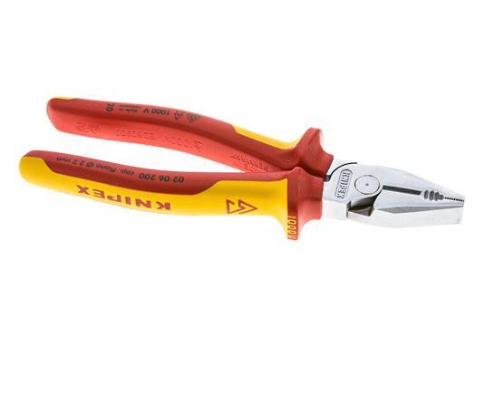 Alicates combinados Knipex 200 mm VDE probado hasta 1000V