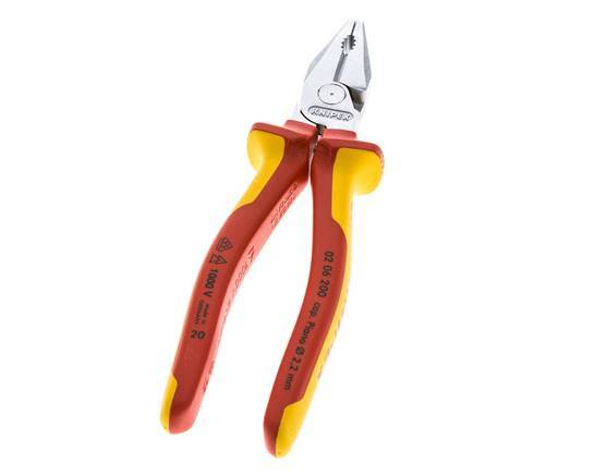 Alicates combinados Knipex 200 mm VDE probado hasta 1000V