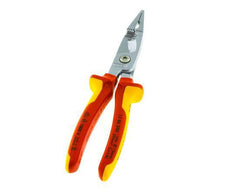 Alicates de instalación eléctrica Knipex 200mm VDE probado hasta 1000V