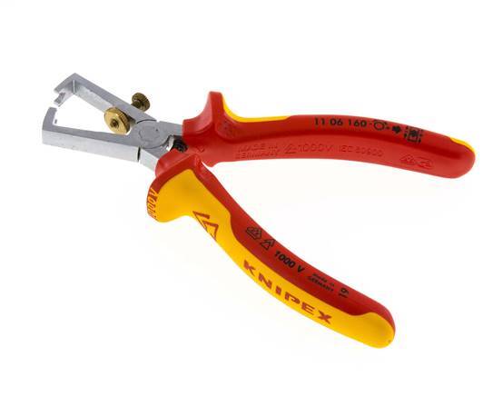 Alicates pelacables Knipex 160mm VDE probado hasta 1000V