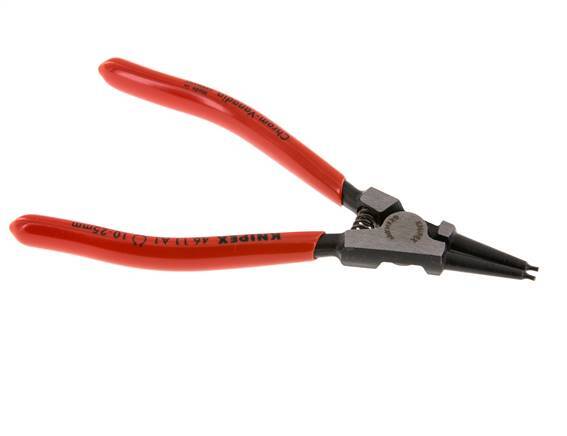 Alicates rectos para anillos de seguridad externos Knipex A1