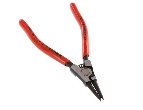 Alicates rectos para anillos de seguridad externos Knipex A1