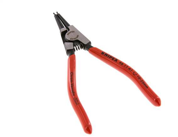 Alicates rectos para anillos de seguridad externos Knipex A1