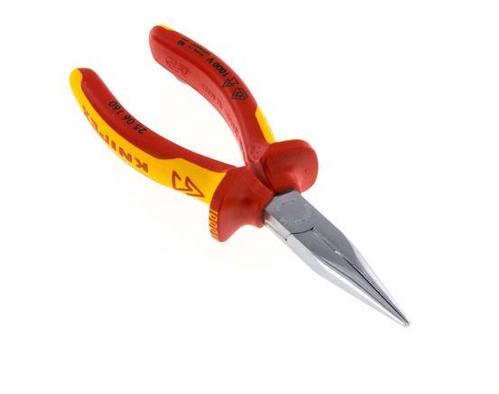 Alicates de puntas rectas Knipex 160 mm VDE Testado hasta 1000V