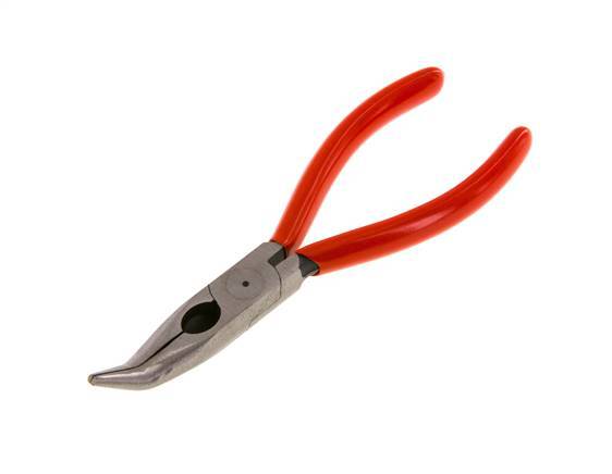 Alicates de punta angular Knipex 160 mm Mangos recubiertos de plástico