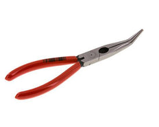 Alicates de punta de aguja acodados Knipex 200 mm Mangos recubiertos de plástico