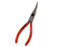 Alicates de punta de aguja acodados Knipex 200 mm Mangos recubiertos de plástico