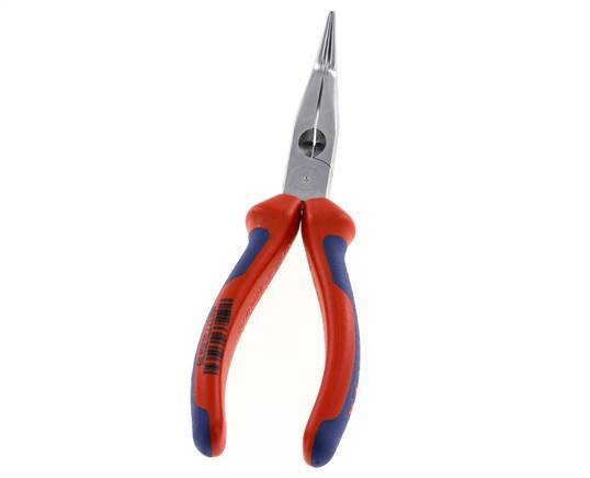 Alicates de punta angular Knipex de 200 mm con mangos de 2 componentes
