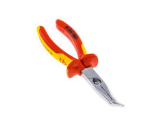 Alicates de punta angular Knipex 200 mm VDE probado hasta 1000V