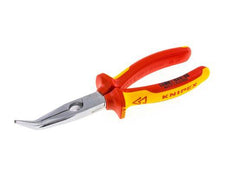 Alicates de punta angular Knipex 200 mm VDE probado hasta 1000V