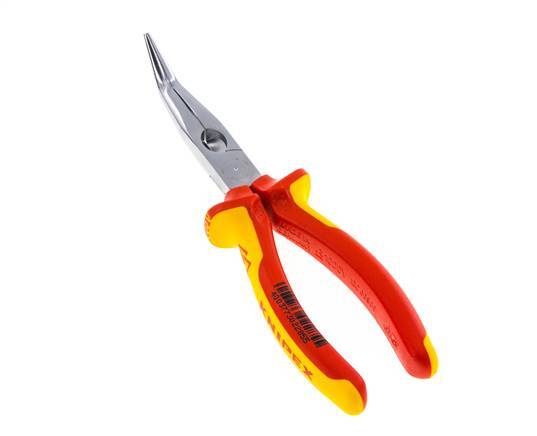 Alicates de punta angular Knipex 200 mm VDE probado hasta 1000V