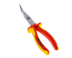 Alicates de punta angular Knipex 200 mm VDE probado hasta 1000V