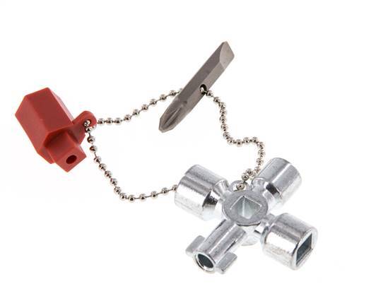 Llave del armario de control Mini 42x42mm