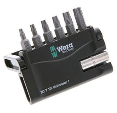 Surtido de puntas TORX de 7 piezas de Wera