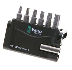 Surtido de puntas TORX de 7 piezas de Wera