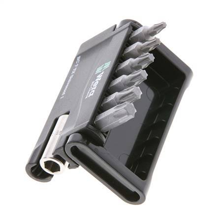 Surtido de puntas TORX de 7 piezas de Wera