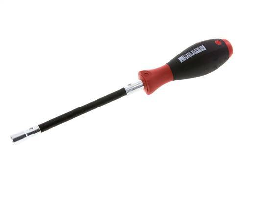 portapuntas manual flexible de 1/4" (6,3 mm) con cierre circular