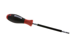 portapuntas manual flexible de 1/4" (6,3 mm) con cierre circular