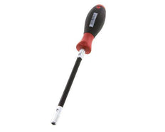 portapuntas manual flexible de 1/4" (6,3 mm) con cierre circular