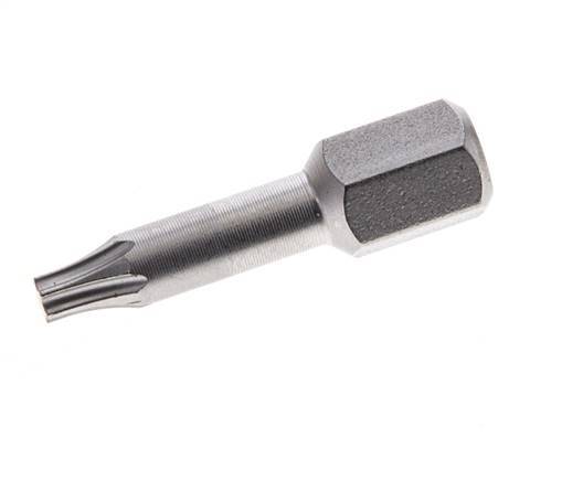 Wera TX10 TORX Punta de destornillador de acero inoxidable 1/4" (6,3mm)