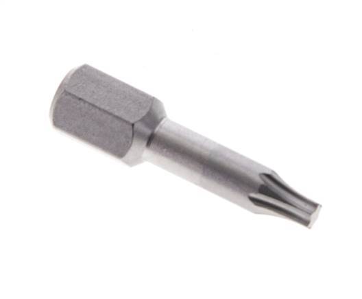 Wera TX10 TORX Punta de destornillador de acero inoxidable 1/4" (6,3mm)