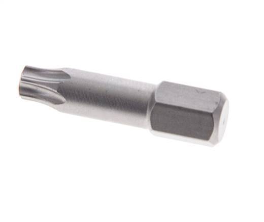 Wera TX25 TORX Punta de destornillador de acero inoxidable 1/4" (6,3mm)