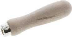 Mango de lima de madera de 120 mm para lima de 250 mm [5 piezas]