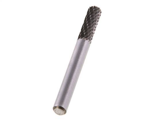 Fresa de metal duro ZYA en forma de cilindro de 6 mm