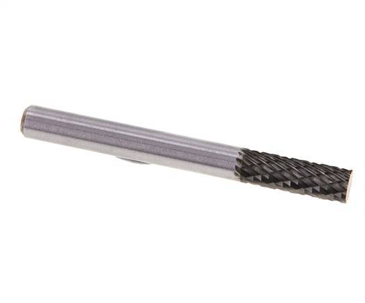 Fresa de metal duro ZYA en forma de cilindro de 6 mm