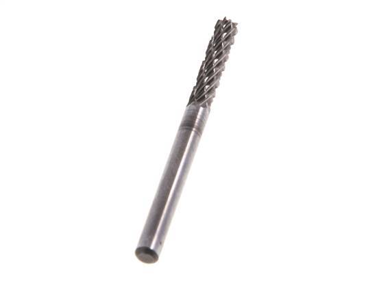 Cilindro ZYA-S con fresa de metal duro de 3 mm
