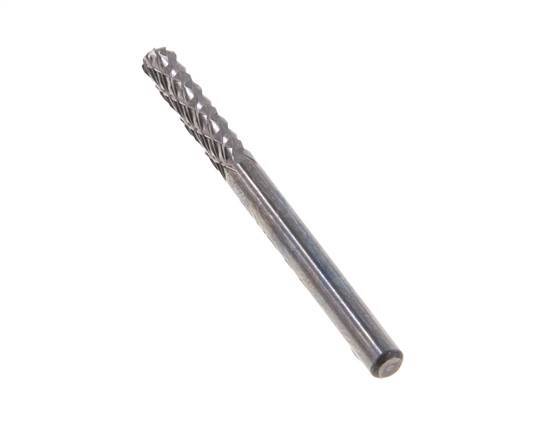 Fresa de carburo de 3 mm con punta de bola WRC