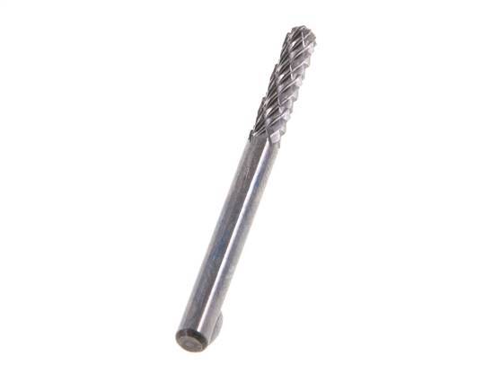 Fresa de carburo de 3 mm con punta de bola WRC