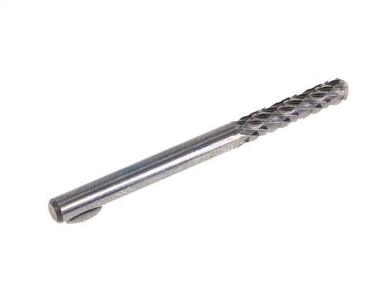 Fresa de carburo de 3 mm con punta de bola WRC