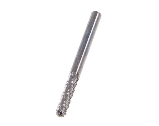 Fresa de carburo de 3 mm con punta de bola WRC
