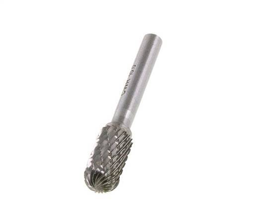 Fresa de carburo de 10 mm con punta de bola WRC