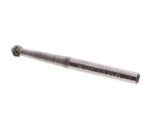 Fresa de carburo KUD redonda/globular de 3 mm