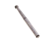 Fresa de carburo KUD redonda/globular de 3 mm