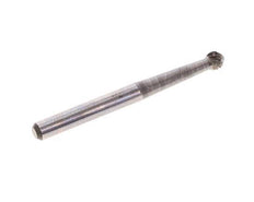 Fresa de carburo KUD redonda/globular de 3 mm