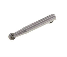 Fresa de carburo KUD redonda/globular de 6 mm