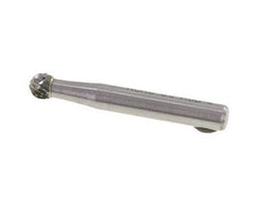 Fresa de carburo KUD redonda/globular de 6 mm