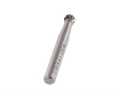 Fresa de carburo KUD redonda/globular de 6 mm