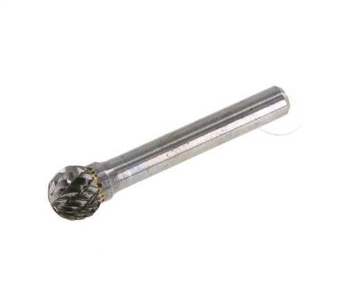 Fresa de carburo KUD redonda/con forma de globo de 10 mm